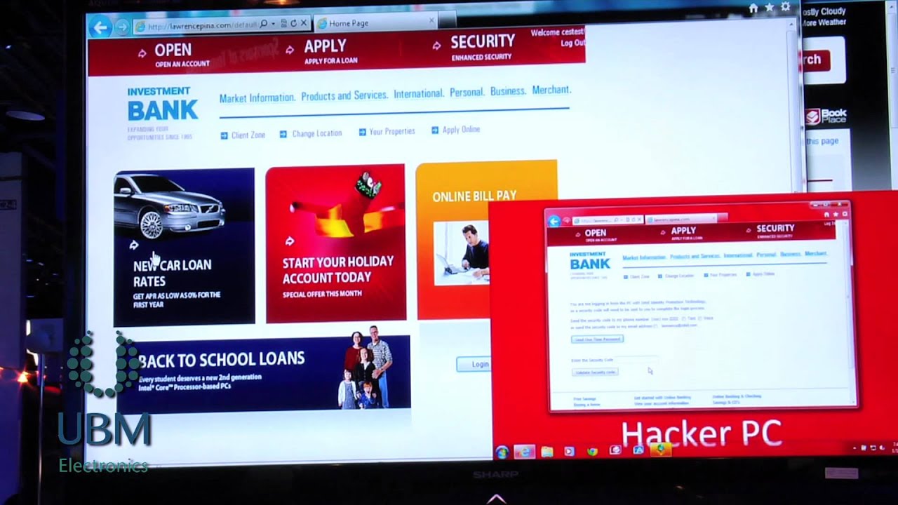 Intel Identity protection technology demoed at CES 2012