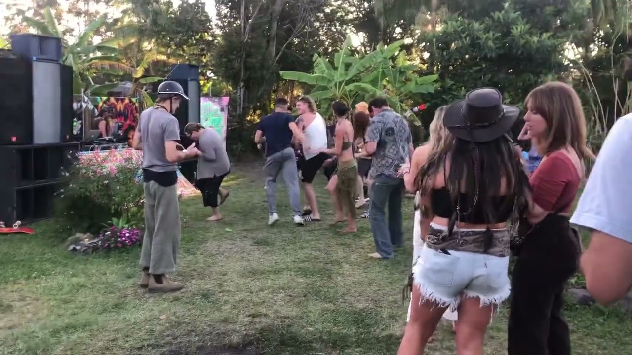 Nimbin Mardigrass 2022 Doof party part.1