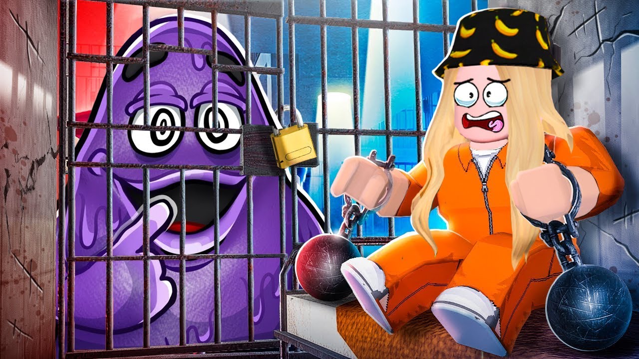 GRIMACE z McDonald's ZAMKNĄŁ MNIE w WIĘZIENIU 😨