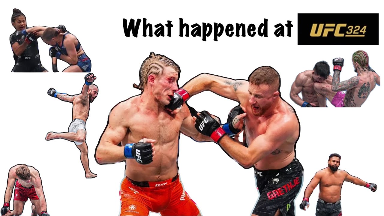 What Happened at UFC 324?