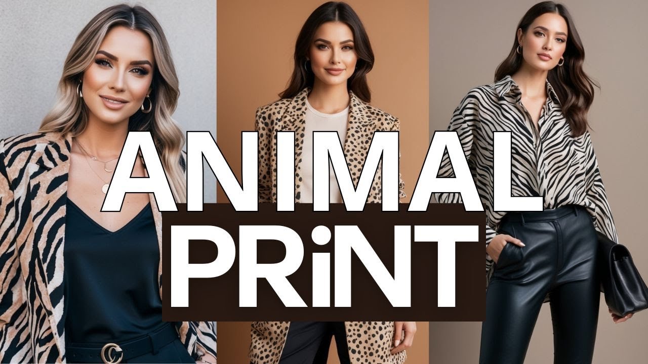 Animal Print Outfits 2025 | How to Style Leopard, Zebra & More Like a Pro!