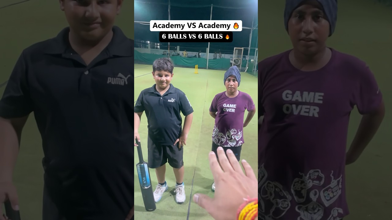 Academy VS Academy U-14 Rivalry Match 😱 Cricket Batting & Bowling Epic Contest 🏏 #cricket #ipl