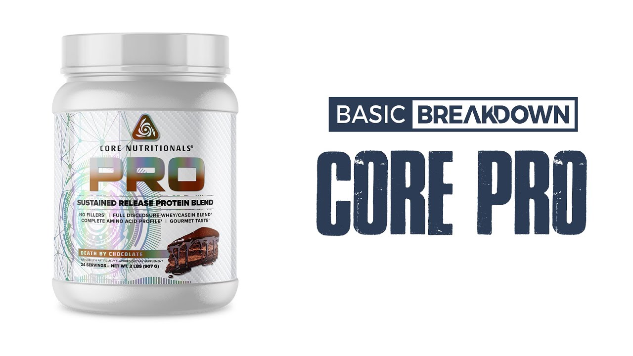 Core Nutritionals Core PRO 25 Protein Powder Supplement Review | Basic Breakdown