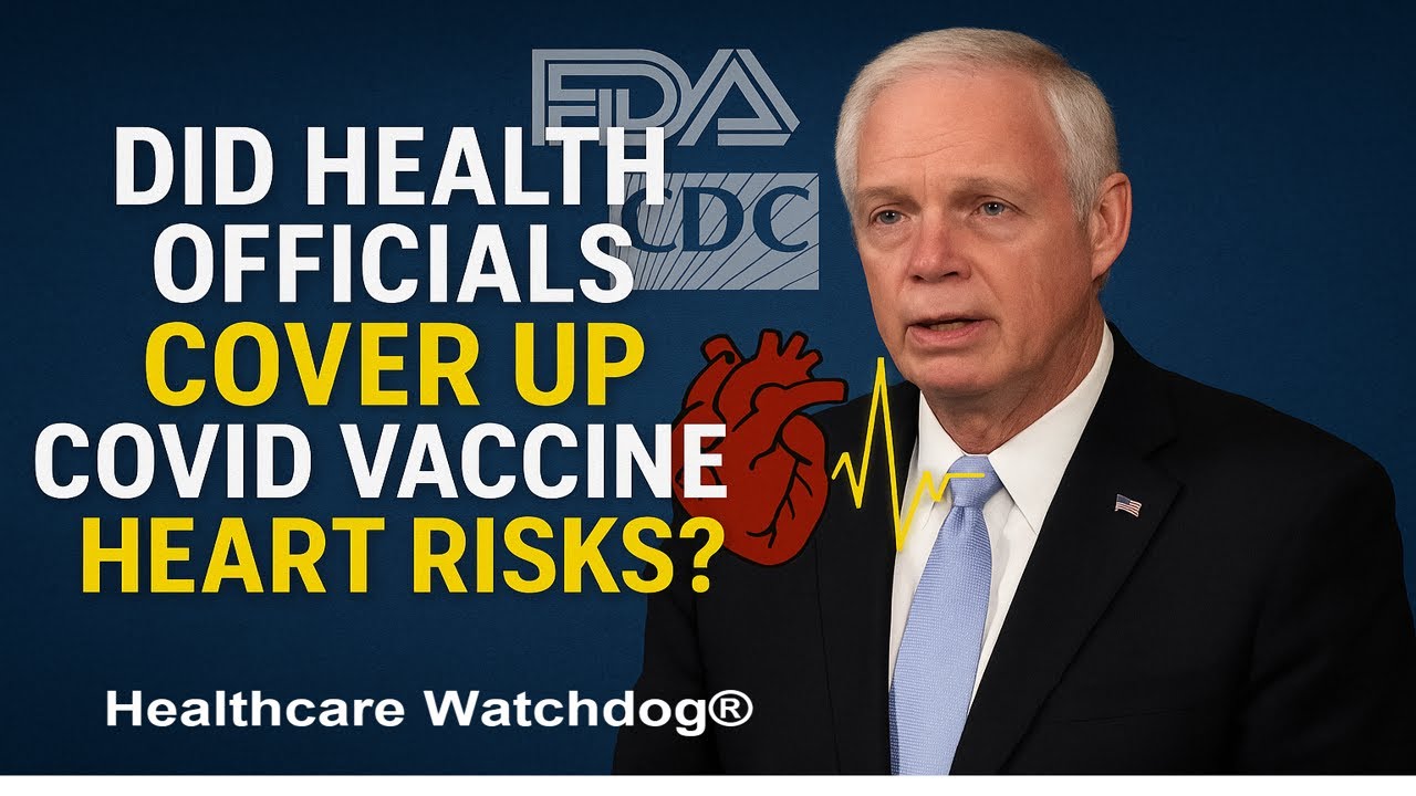 Senator Johnson: Did Health Officials Cover Up COVID Vaccine Heart Risks?