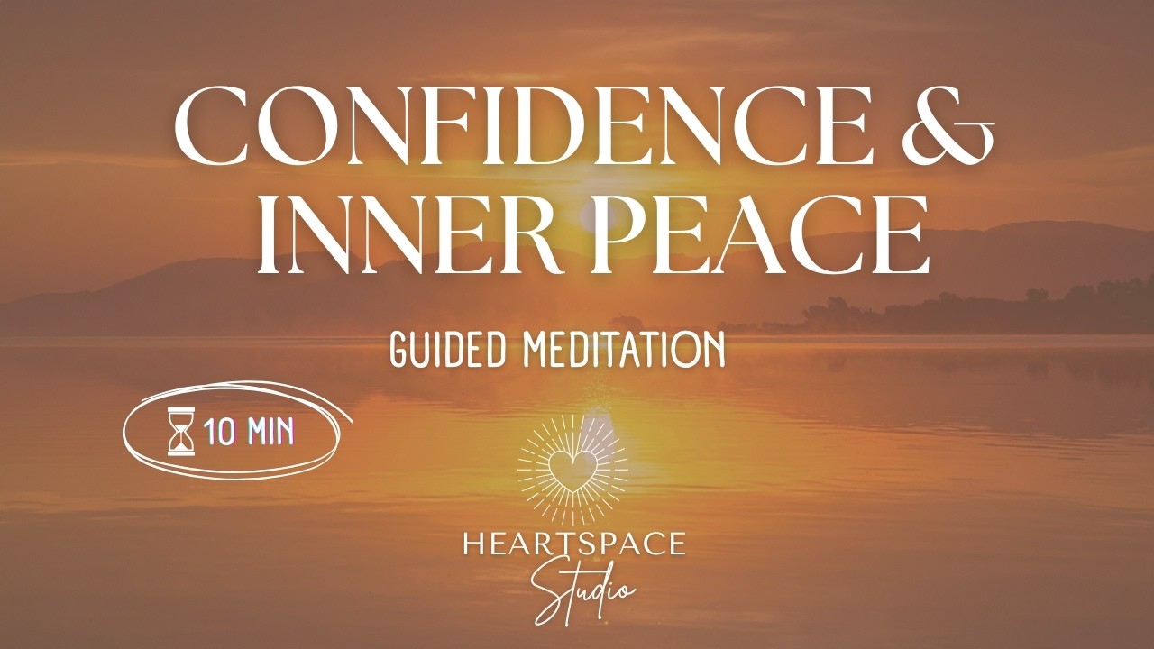 10 Minute Morning Self Love Meditation 💛 Heart Opening, Confidence & Inner Peace (Heartspace Studio)