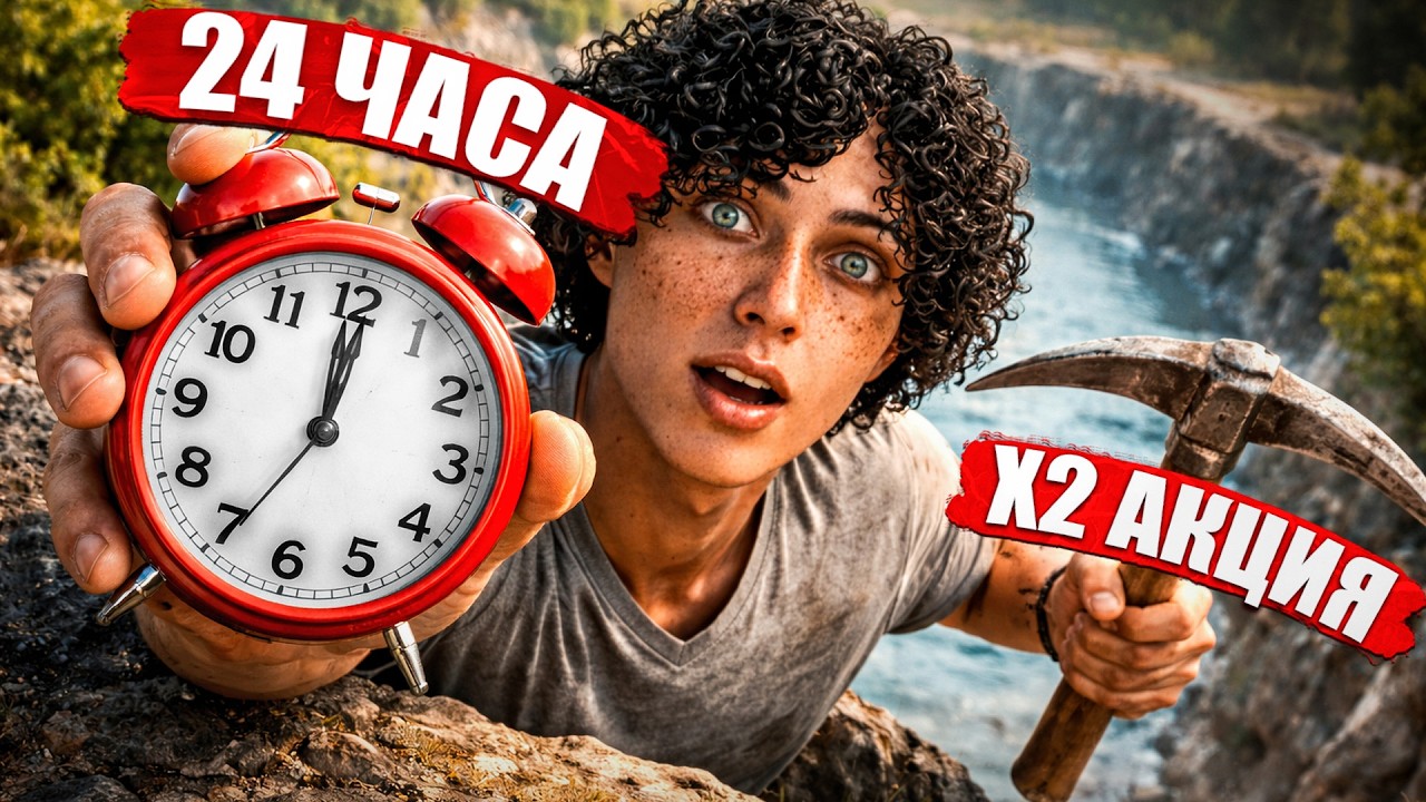 24 ЧАСА НА КАРЬЕРЕ ( 5 уровень и X2 акция ) ЗАРАБОТАЛ СОСТОЯНИЕ