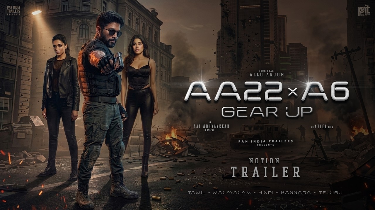 AA22xA6 - Notion Trailer | Allu Arjun | Deepika Padukone | Atlee Kumar | Sai Abhyankkar | PIT