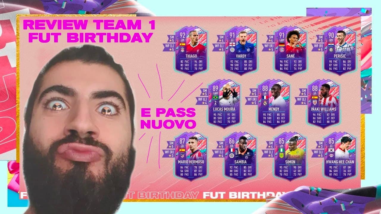 FUT BIRTHDAY TEAM 1 REVIEW - UN GRAN BEL TEAM + NUOVO SEASON PASS