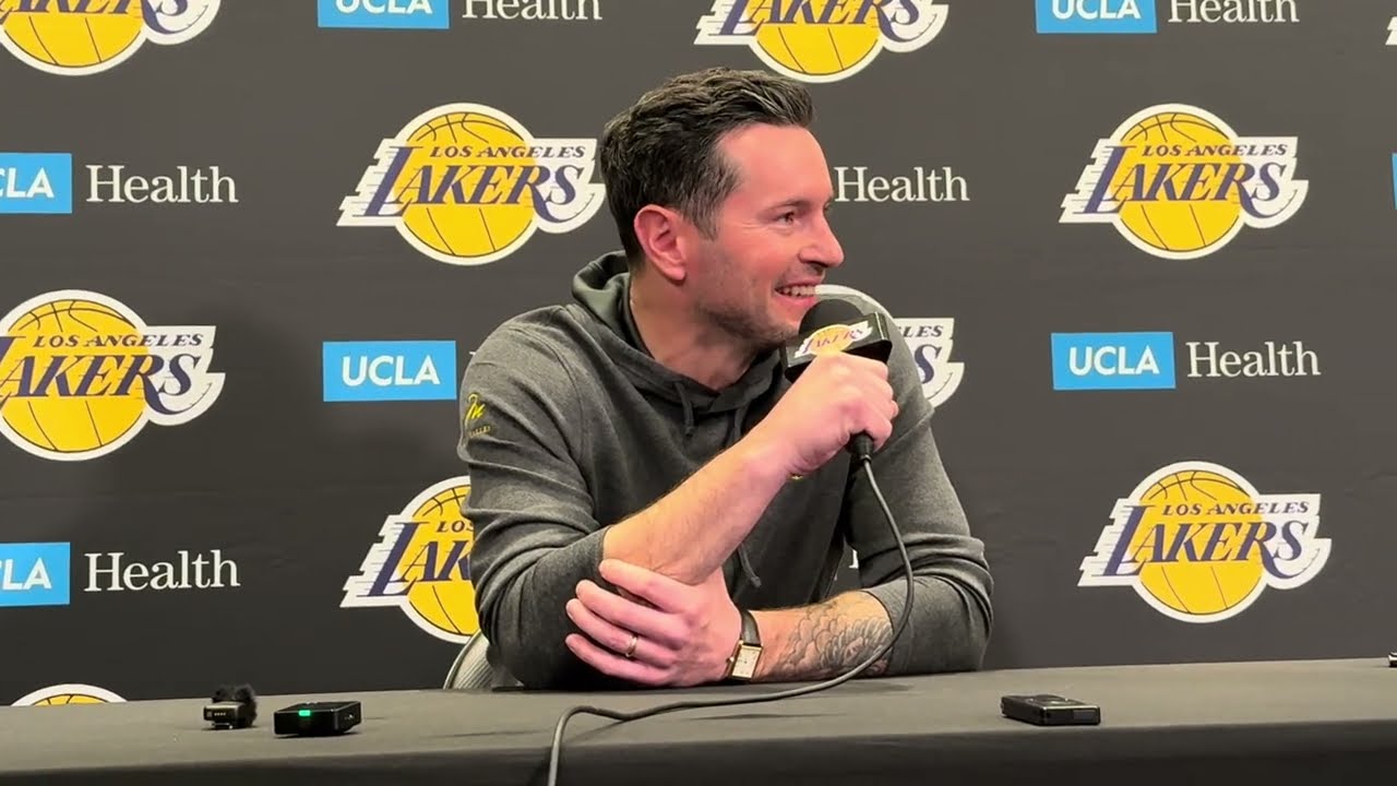 JJ Redick Talks Lakers Matchup With Clippers, LeBron James’ Injury, Pat Riley’s Legacy