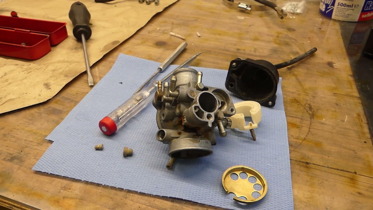 Aprilia SR50R Vergaserausbau und Ultraschall Teil 2