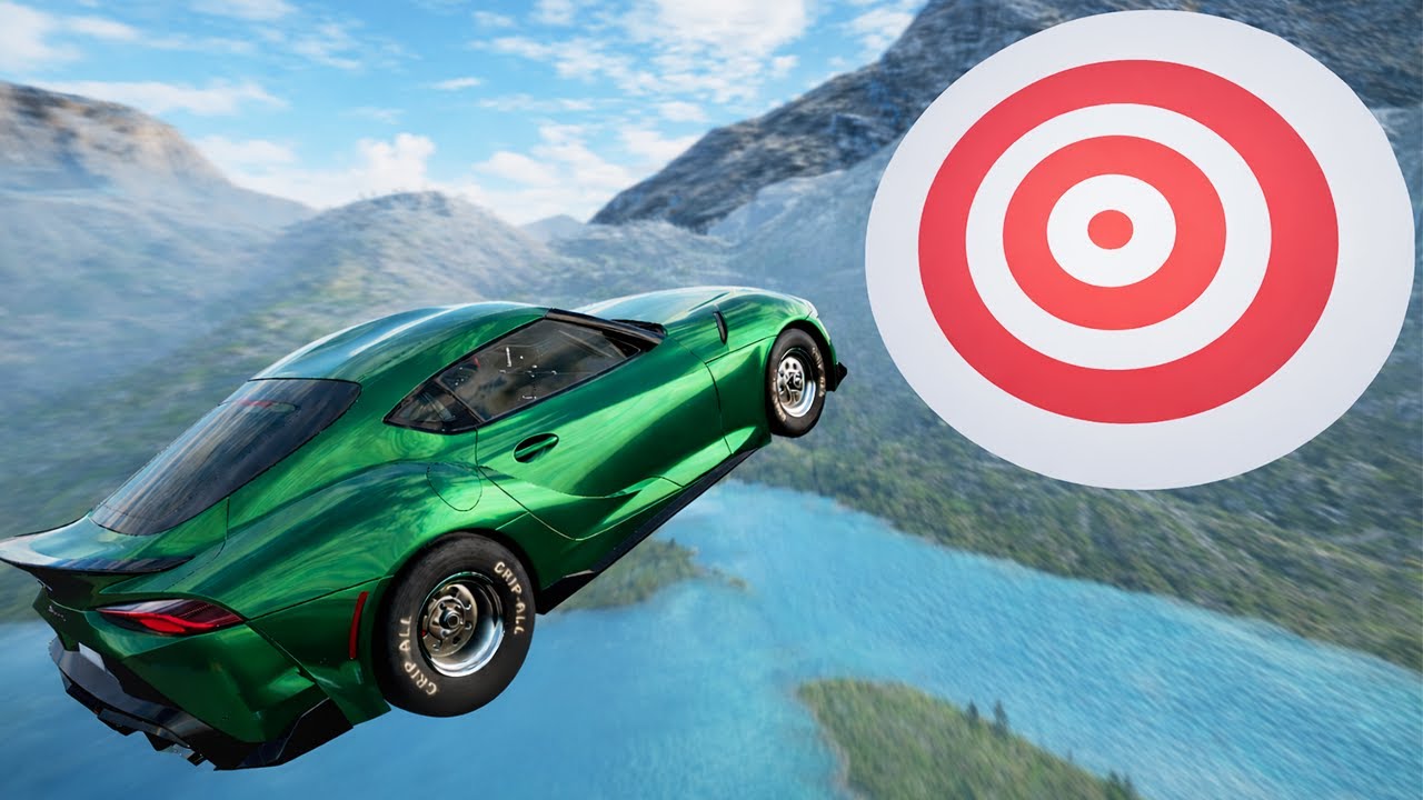 NO BRAKES, FULL THROTTLE – Can It Hit the Targe?! | BeamNG.drive