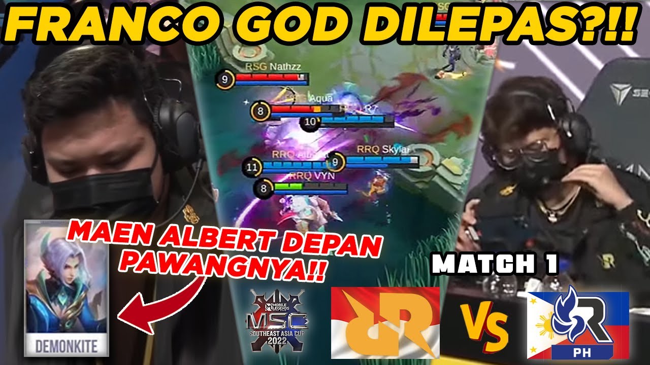 SUPER BIG MATCH PERTARUNGAN SANG JUARA!! MEKANIK KEDUA TEAM NGERI PARAH!! - RRQ vs RSG Match 1