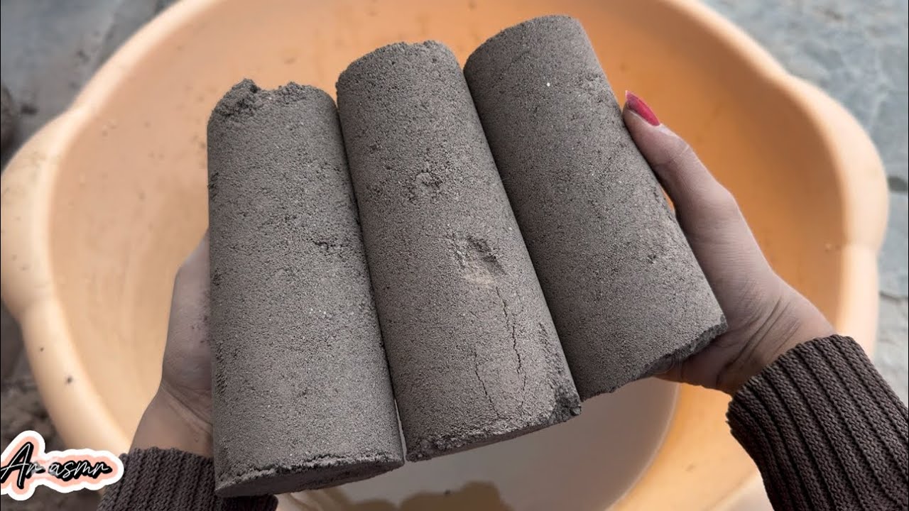 New bombastic water crumbling video of brown sand ||dipping lovers must watch 🔥satisfying