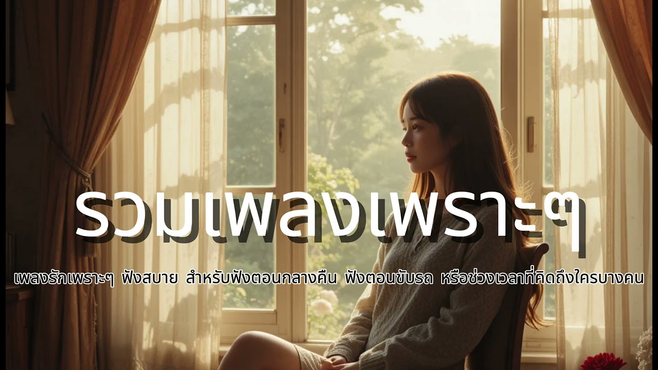 รวมเพลงเพราะๆ ฟังสบายๆ สำหรับฟังตอนกลางคืน ฟังตอนขับรถ หรือช่วงเวลาที่คิดถึงใครบางคน No.163