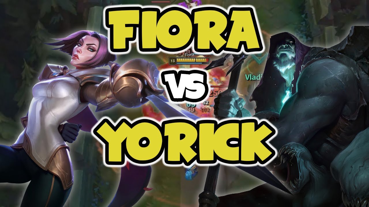 WTF! NEW FIORA BUILD IS 100% OP! FIORA VS YORICK SEASON 12 TOP GAMEPLAY! League of Legends