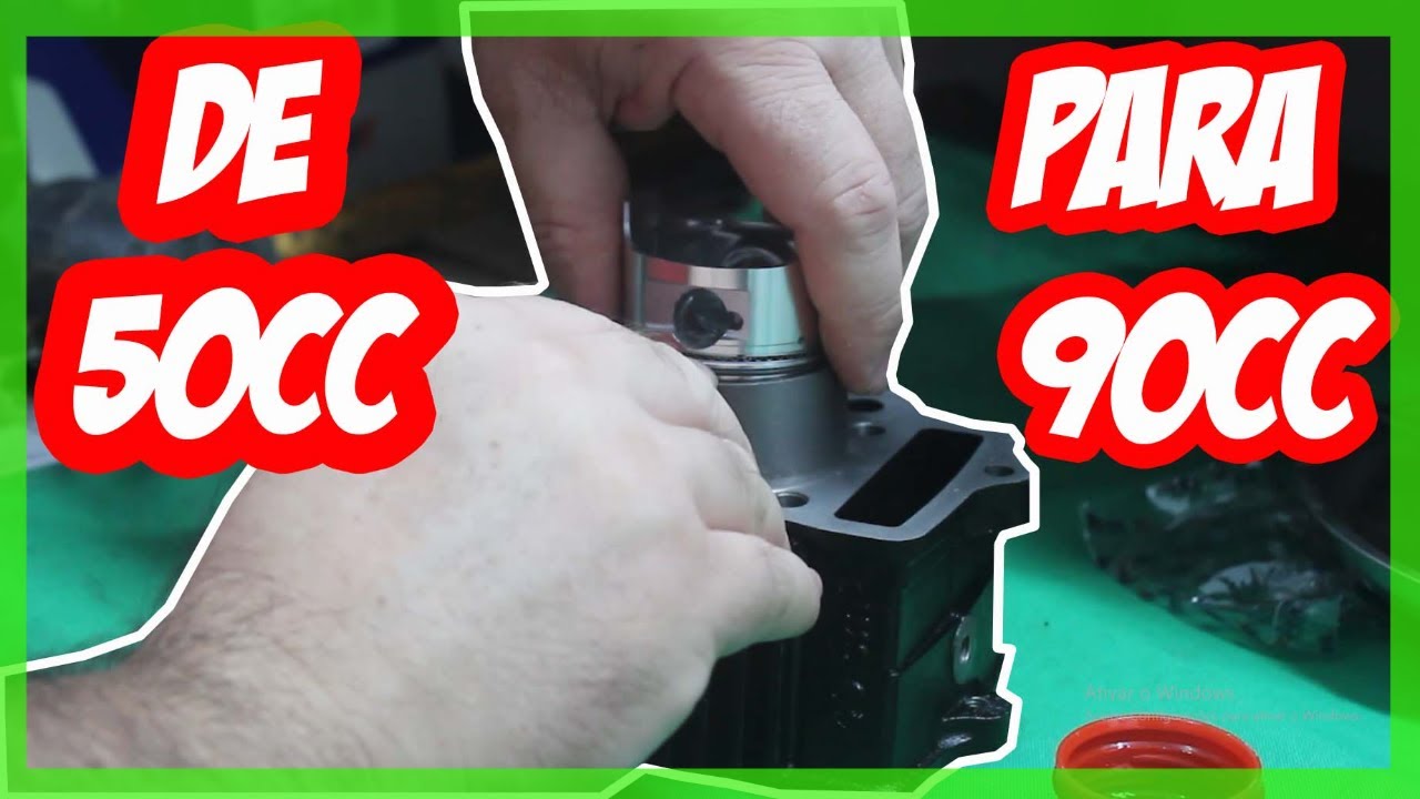 COMO AUMENTAR EM CASA A CILINDRADA DA MOTOS 50 CC CINQUENTINHA VIDEO DEFINITIVO E DETALHADO
