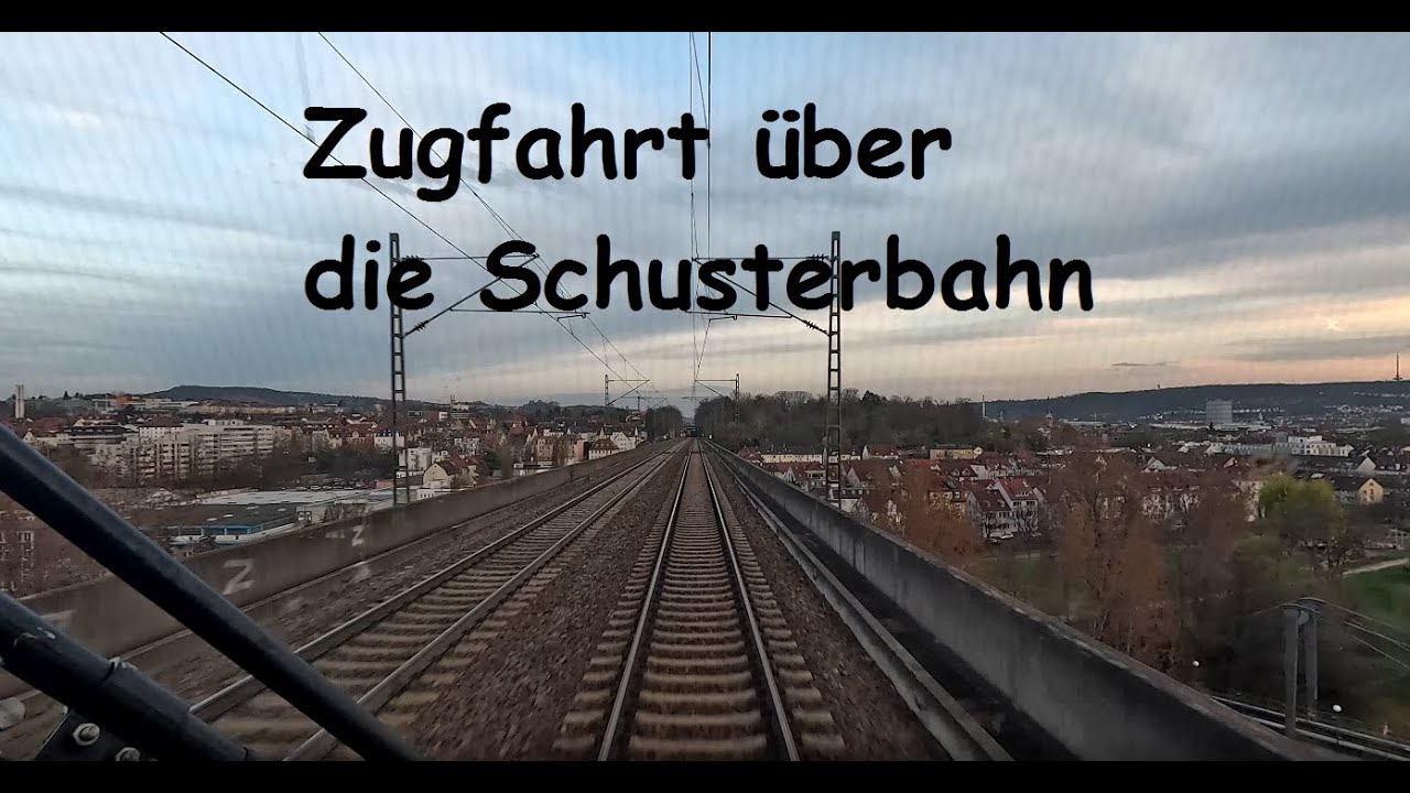 Führerstandsmitfahrt über die Schusterbahn 2025 [4K]
