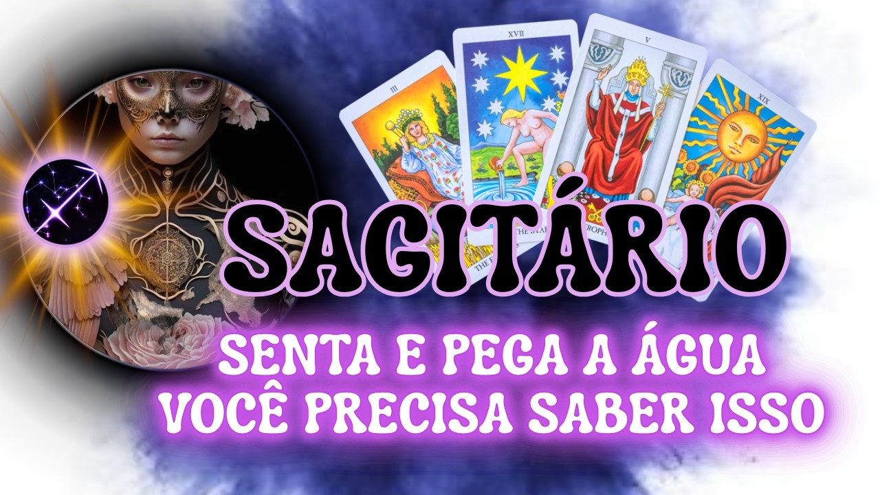 SAGITÁRIO ♐ VOCÊ NÃO IMAGINA! DA ÁGUA PRO VINHO SUA VIDA VAI MUDAR