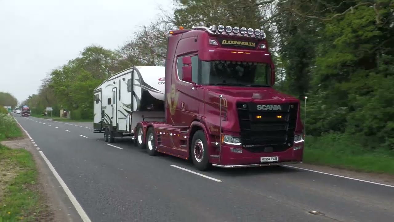SCANIA T-Cab V8 come to the truck festival