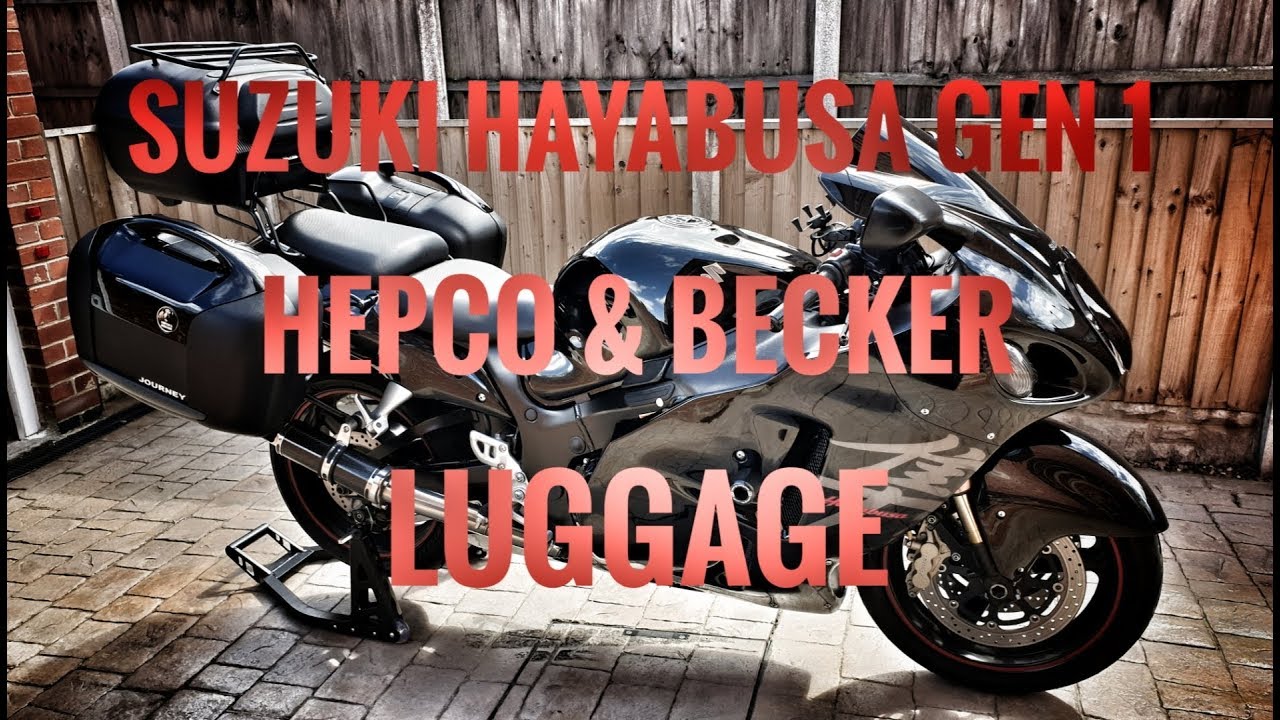 Полный багажный отсек для Hayabusa Gen 1 от Hepco & Becker