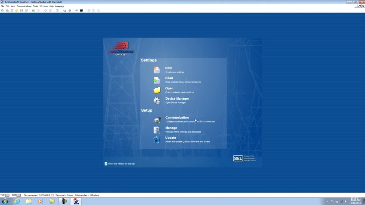 ACSELERATOR QuickSet® Device Manager