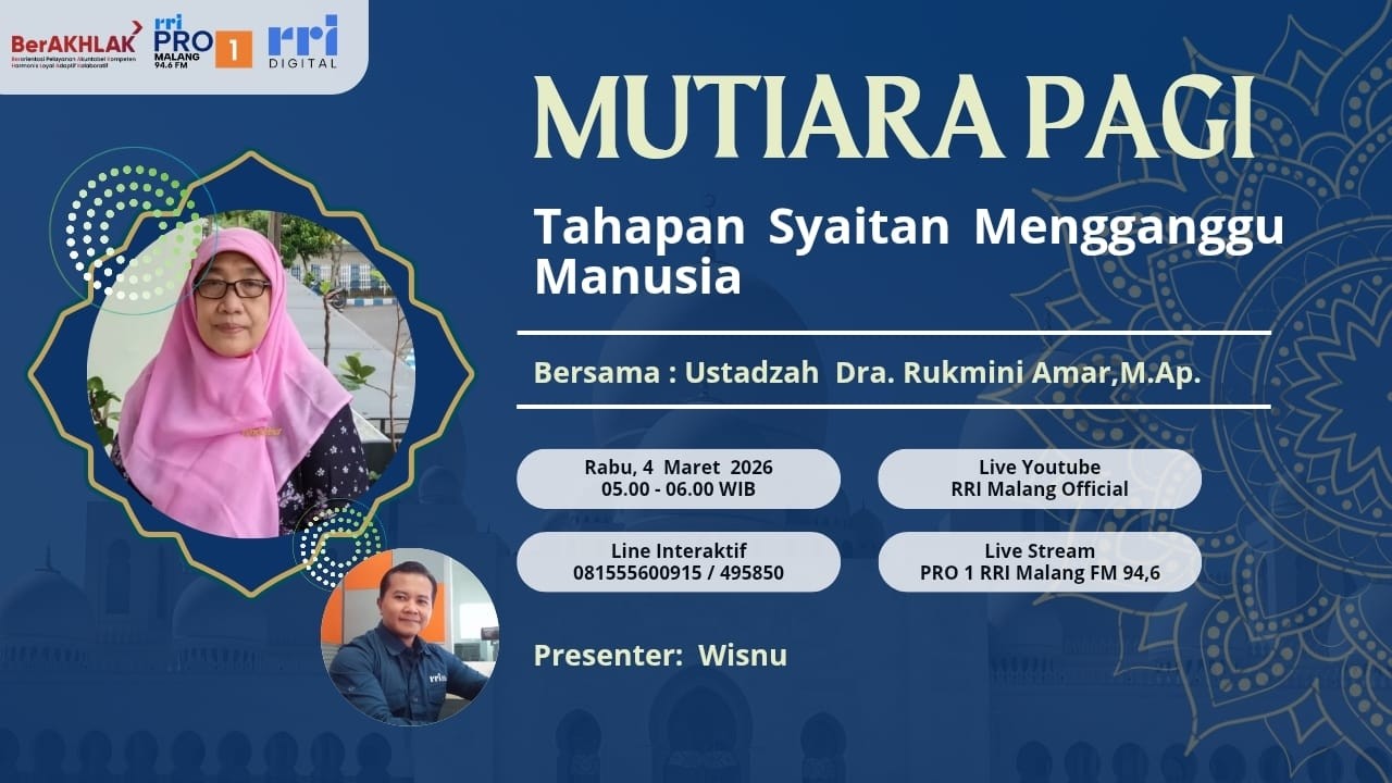MUTIARA PAGI - Tahapan Syaitan Mengganggu Manusia