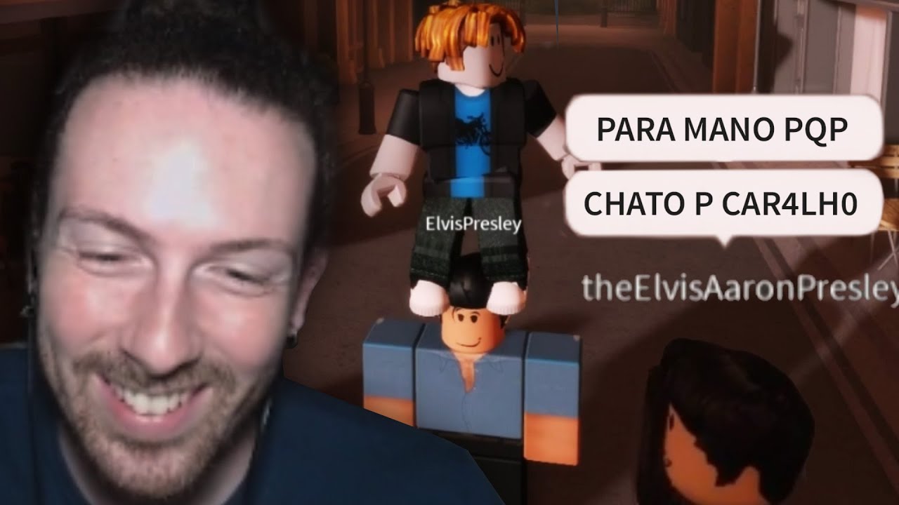 Irritando crianças no ROBLOX