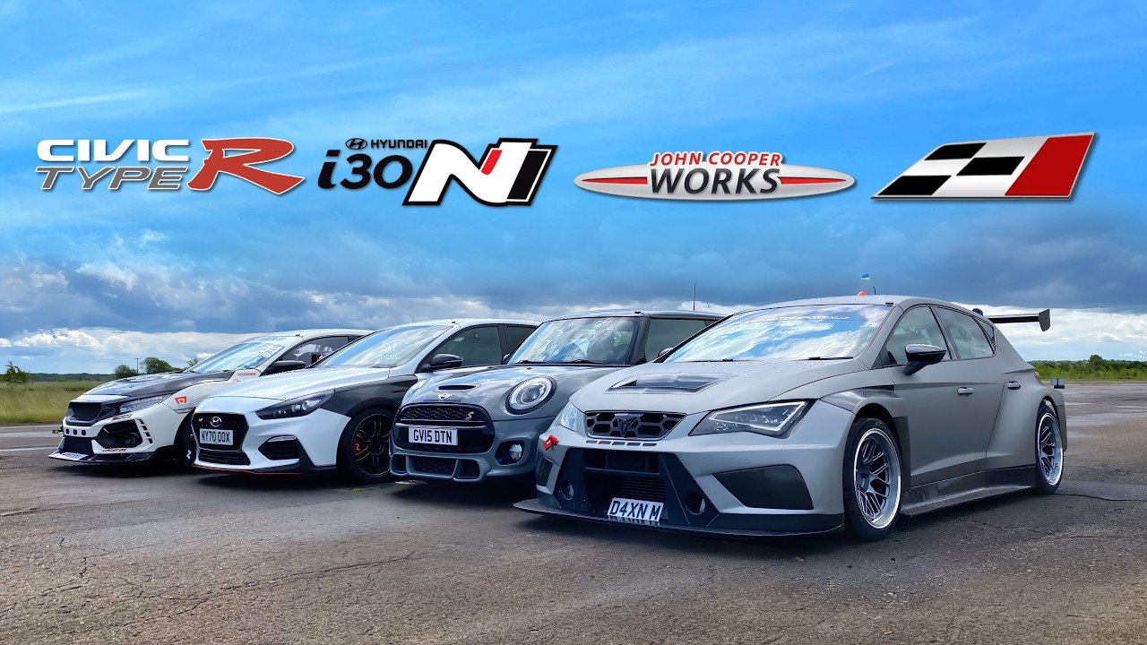 THE FASTEST TUNED HOT HATCH 7..TYPE R v i30N v CUPRA v COOPER S