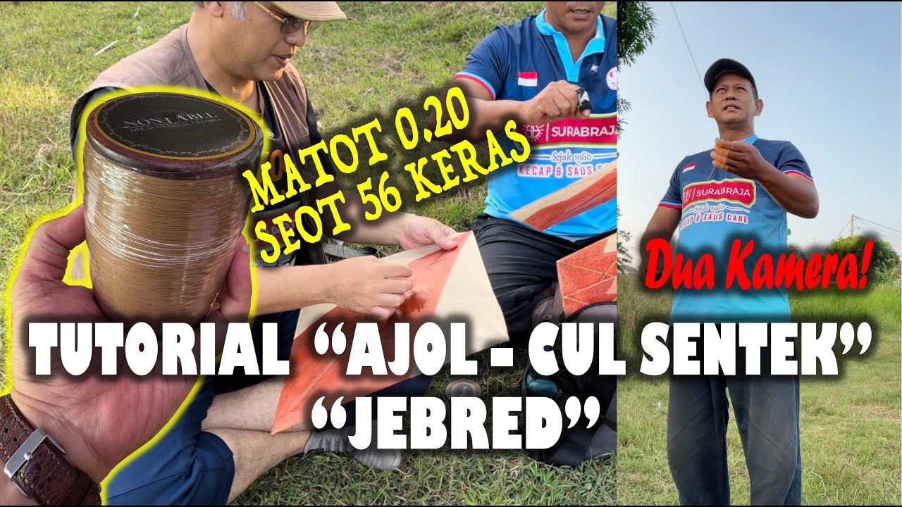 TUTORIAL AJOL | CUL SENTEK | JEBRED SEOT 56 KERAS