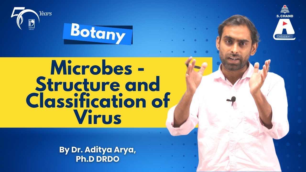 Microbes - Structure and Classification of Virus | S Chand Academy