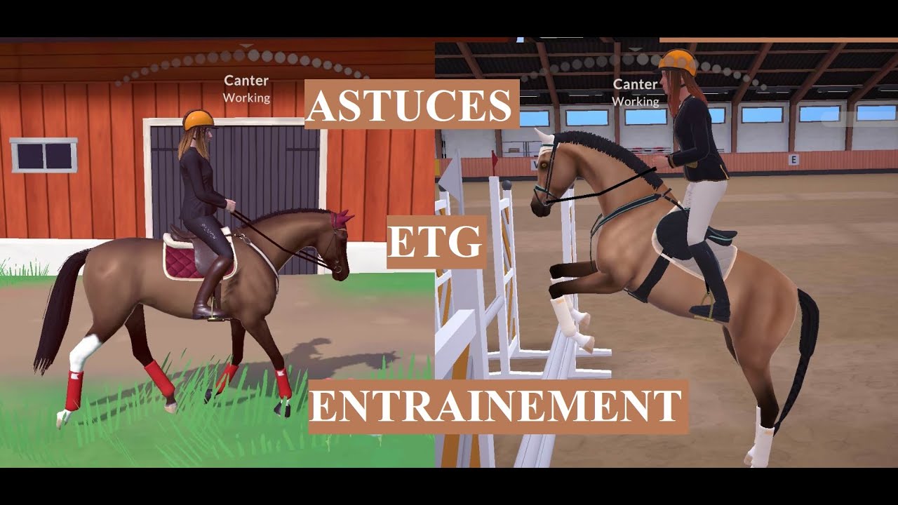 Astuces entrainement [ equestrian the game ]