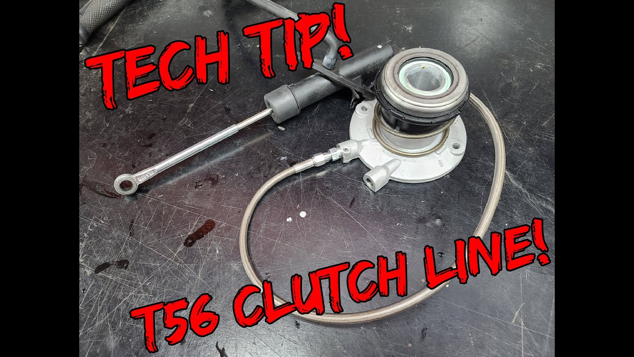 Then Midnight Mechanic Tech Tip - T56 Clutch Line Upgrade!