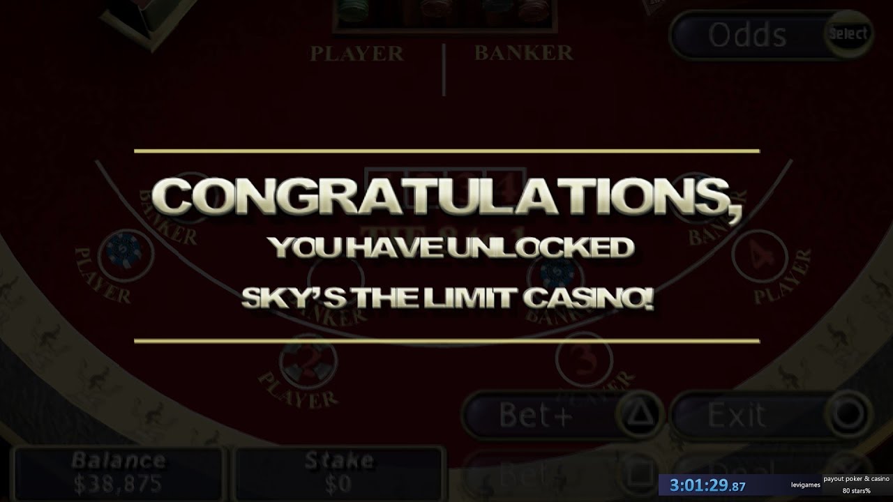 payout poker & casino / 80 stars% / 3:01:29