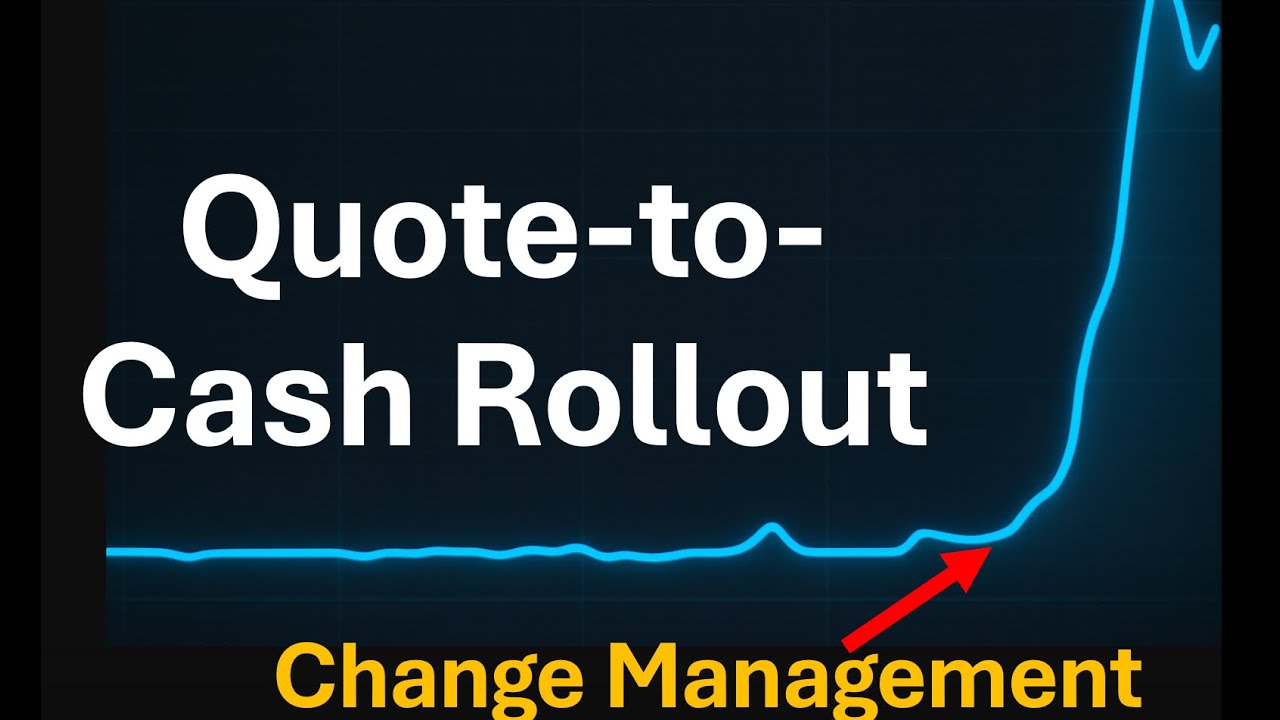 Best Change Management Guide for Quote-to-Cash (Q2C) Change Successes & Adoption