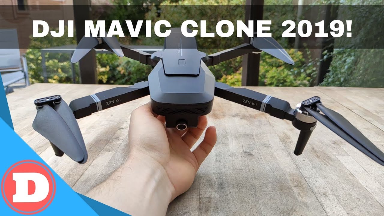 Visuo ZEN K1 Review - DJI MAVIC CLONE 2019!