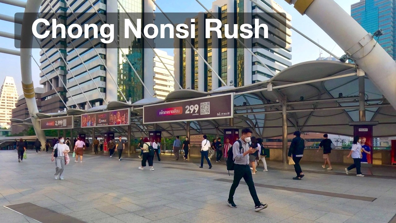 From Skywalk to Side Streets: Walking Bangkok