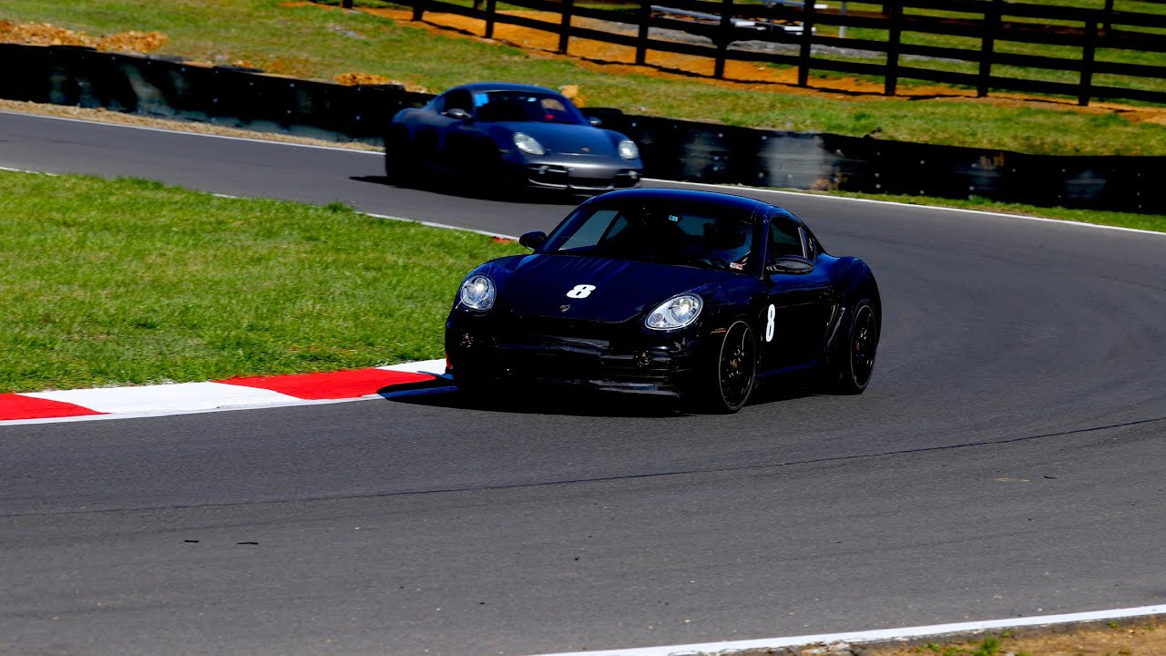 Porsche Cayman S sport @ Summit Point raceway