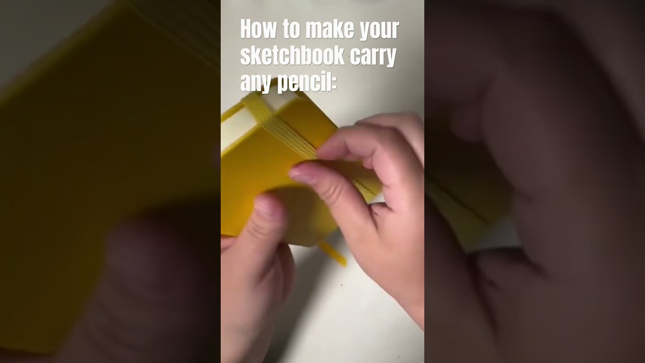 Just in case you didn&rsquo;t know this little sketchbook hack. #artist #sketcbook #arthack