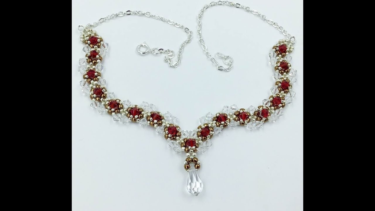 Sculpted Crystal Necklace Tutorial