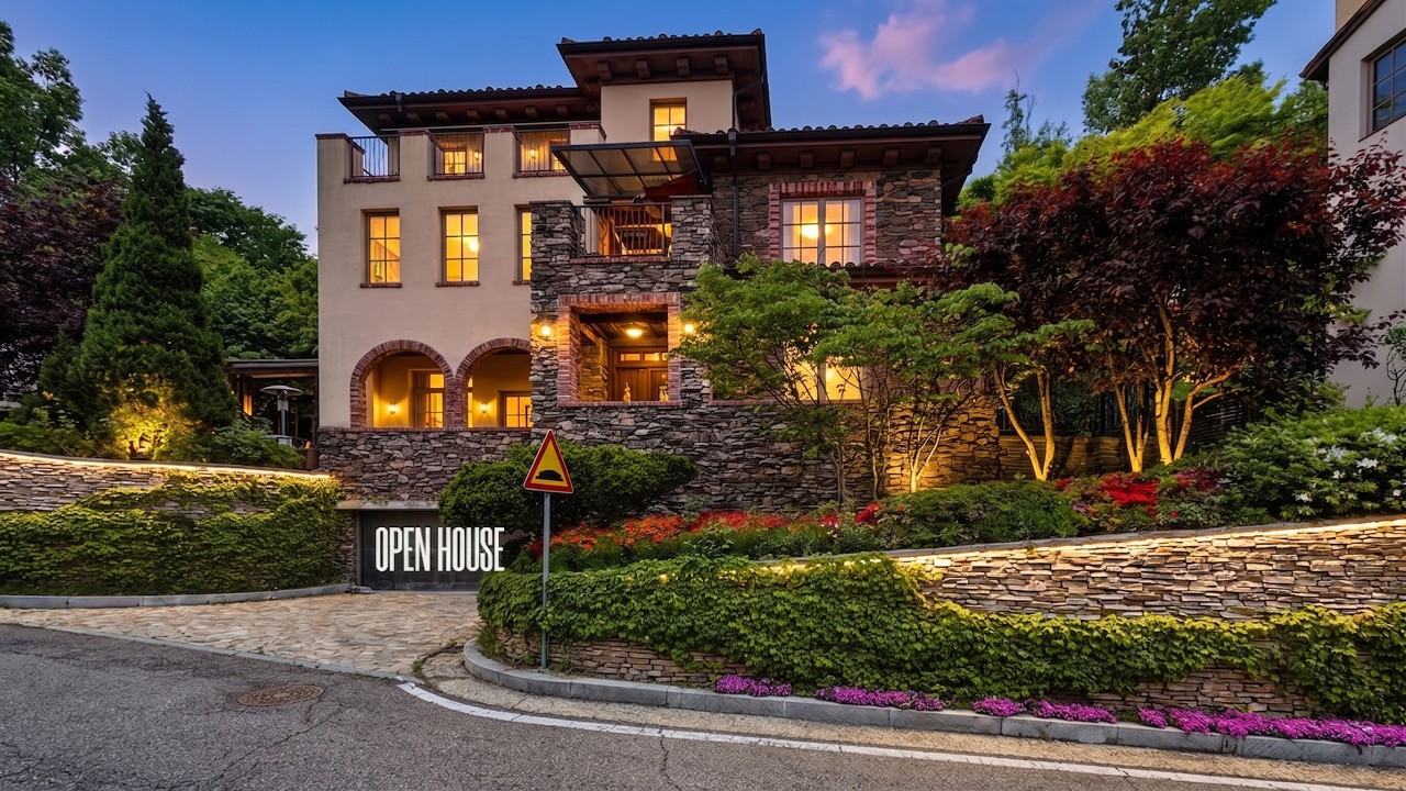 《초급매》 용인 라센트라 싱글하우스 97평형 매매 Korean Luxury House Tour 용인시 처인구 이동읍 서리 코리아CC 골프빌리지 단독형