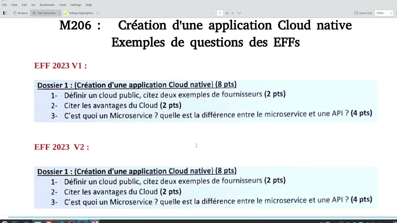 Créer une application cloud native : Vidéo 77
