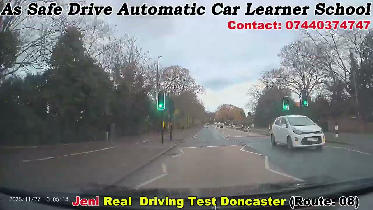 Real Driving Test, Doncaster Route 08, As Safe Drive Automatic Car Learner School