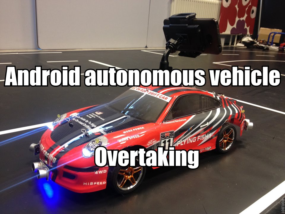 Android Autonomous Vehicle - Overtaking obstacles