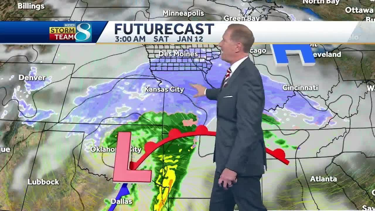Winter weather advisory spreads across central Iowa