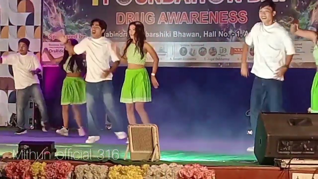Nwngle hit se hit se // kaubru khumpui dance group // 4th  foundation day