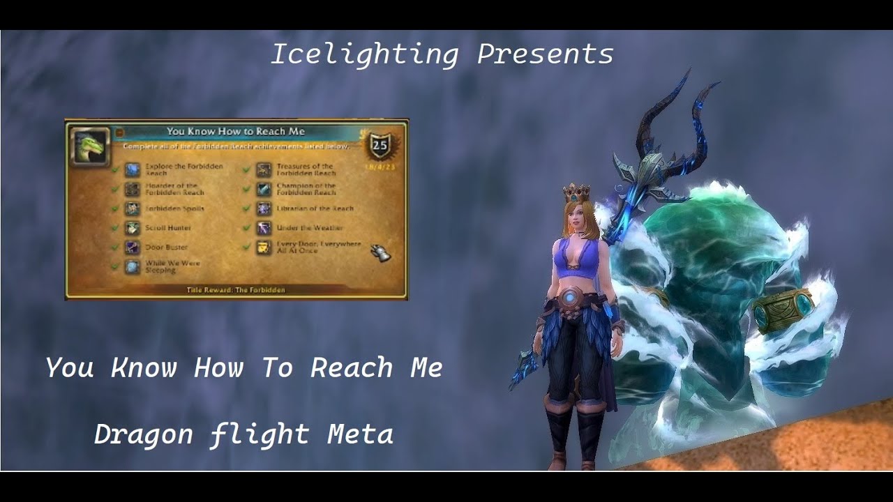 You Know How To Reach Me - Dragon flight Meta - Scroll Hunter - Under the Weather - Forbidden Spoils