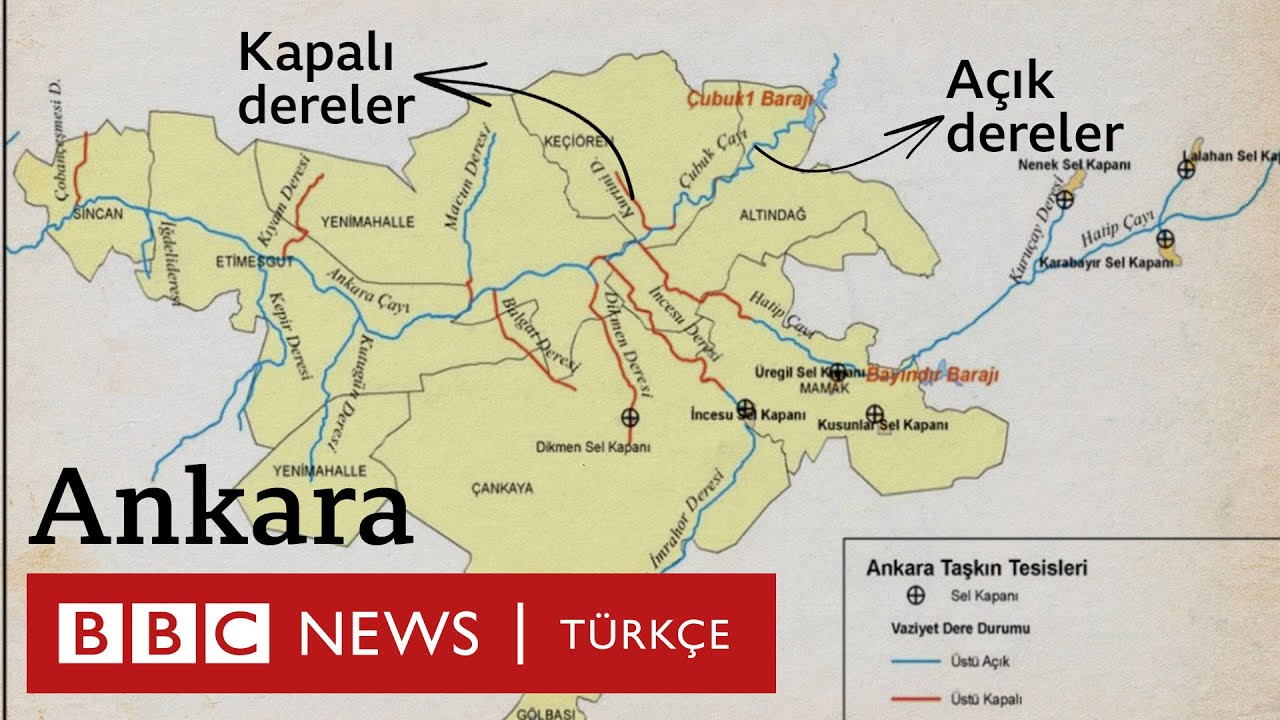 Ankara'da sel: Başkent nasıl bir dere mezarlığına dönüştü?