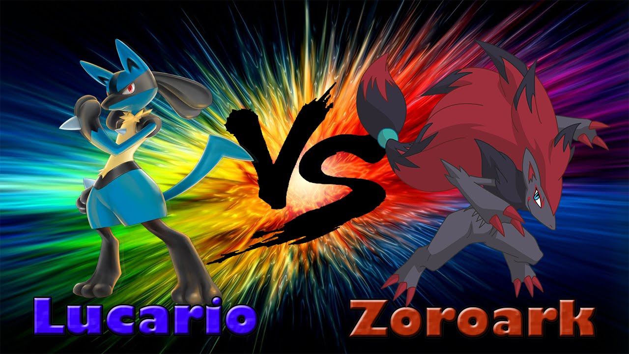 LUCARIO VS ZOROARK RAP | CarRaxX ft. Karimero Power