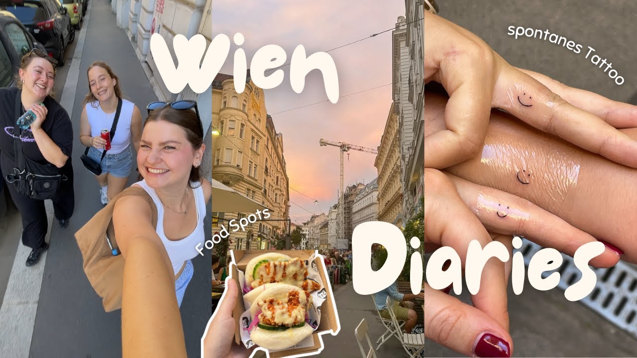 WEEKEND VLOG in WIEN | Essen, TATTOO & Haare tönen