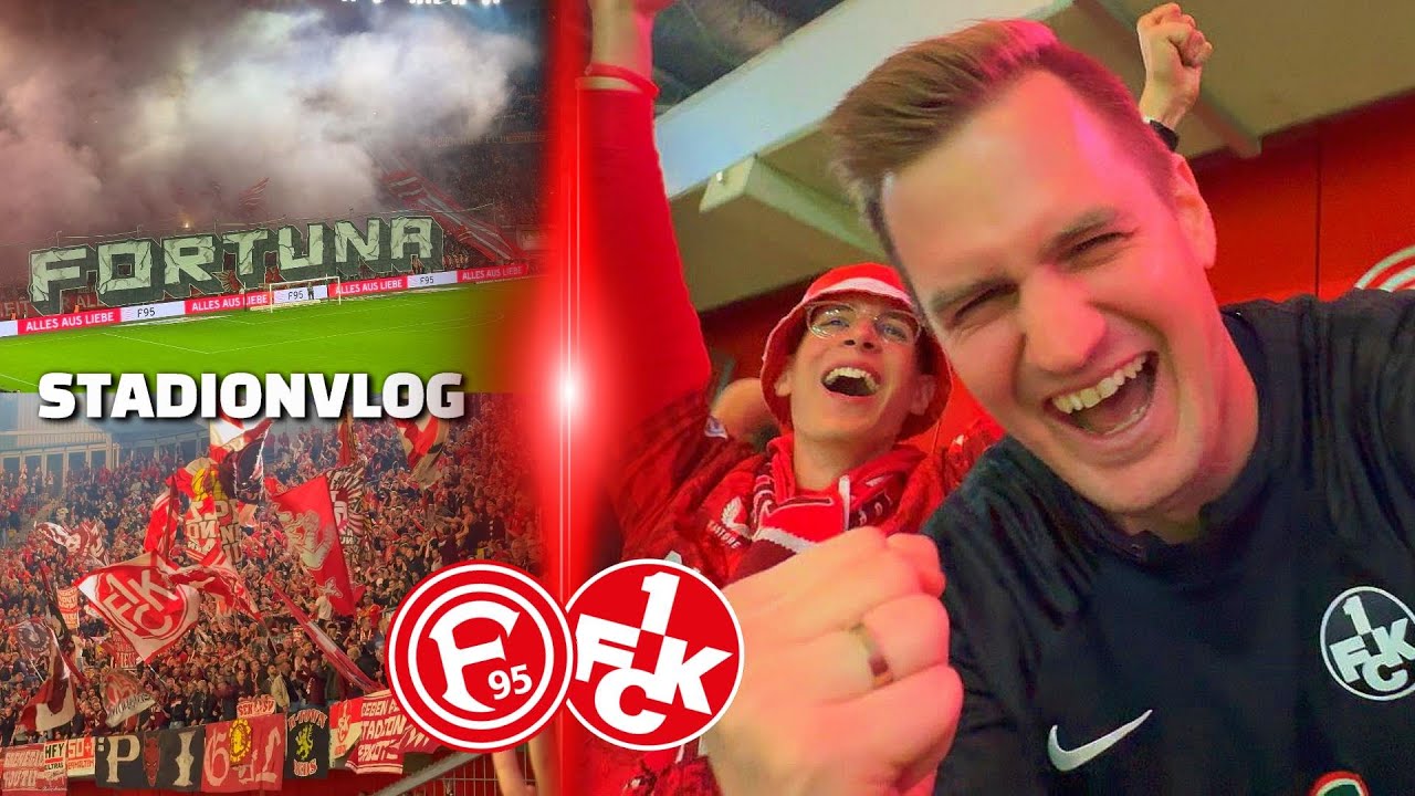 👹🔥 7 Tore TOPSPIEL WAHNSINN in DÜSSELDORF! | Fortuna Düsseldorf - 1. FC Kaiserslautern | Stadionvlog